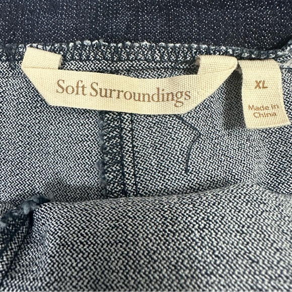 SOFT SURROUNDINGS DENIM SKORT SIZE (XL) - Picture 8 of 9